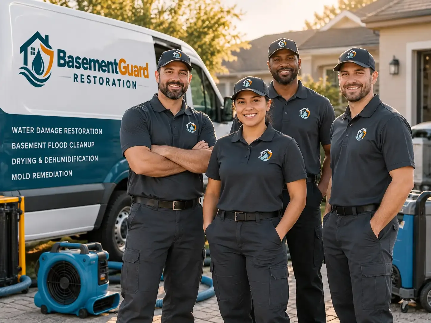 Basement Water Damage Restoration company in Mccune, KS